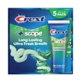 thumbnail image 8 of Crest Complete + Scope Outlast Ultra Toothpaste, 6.3 oz., 5 pk., 8 of 9