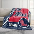 thumbnail image 2 of Logo Brands Ole Miss Rebels 60"x70" Super Plush Blanket, 2 of 6