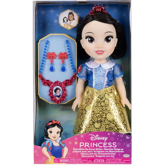 Disney Style with Me 14" Toddler Doll with Child Sized Jewelry
