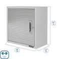 thumbnail image 3 of Seville Classics UltraHD Wall Storage Cabinet, 24" W x 12" D x 24" H, 3 of 14