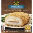 thumbnail image 1 of Barber Foods Cordon Bleu Stuffed Chicken Breasts, Uncooked (36 oz., 6 ct.), 1 of 4