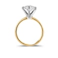 thumbnail image 3 of Lab Created Marquise Cut Solitaire Diamond Ring, 3 of 6
