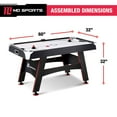 thumbnail image 9 of MD Sports 60" 2-Player Air Hockey Table with Electronic Scorer, 9 of 9