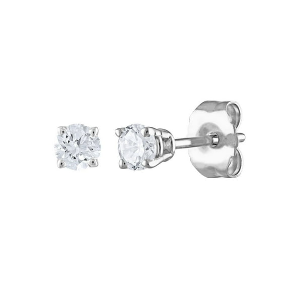 0.23 CT. T.W. Round Diamond Stud Earrings in 14K Gold