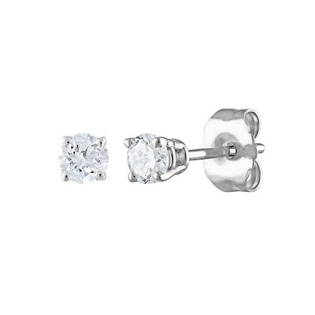 0.23 CT. T.W. Round Diamond Stud Earrings in 14K Gold