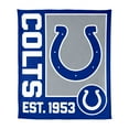 thumbnail image 1 of Logo Brands Indianapolis Colts 60"x70" Super Plush Blanket, 1 of 6