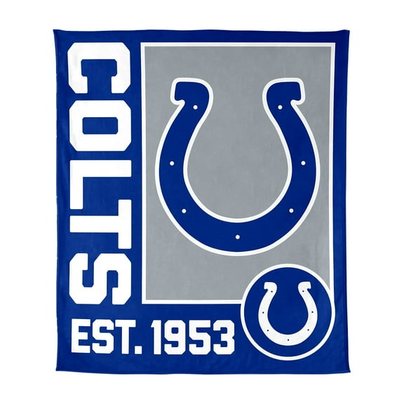 Logo Brands Indianapolis Colts 60"x70" Super Plush Blanket