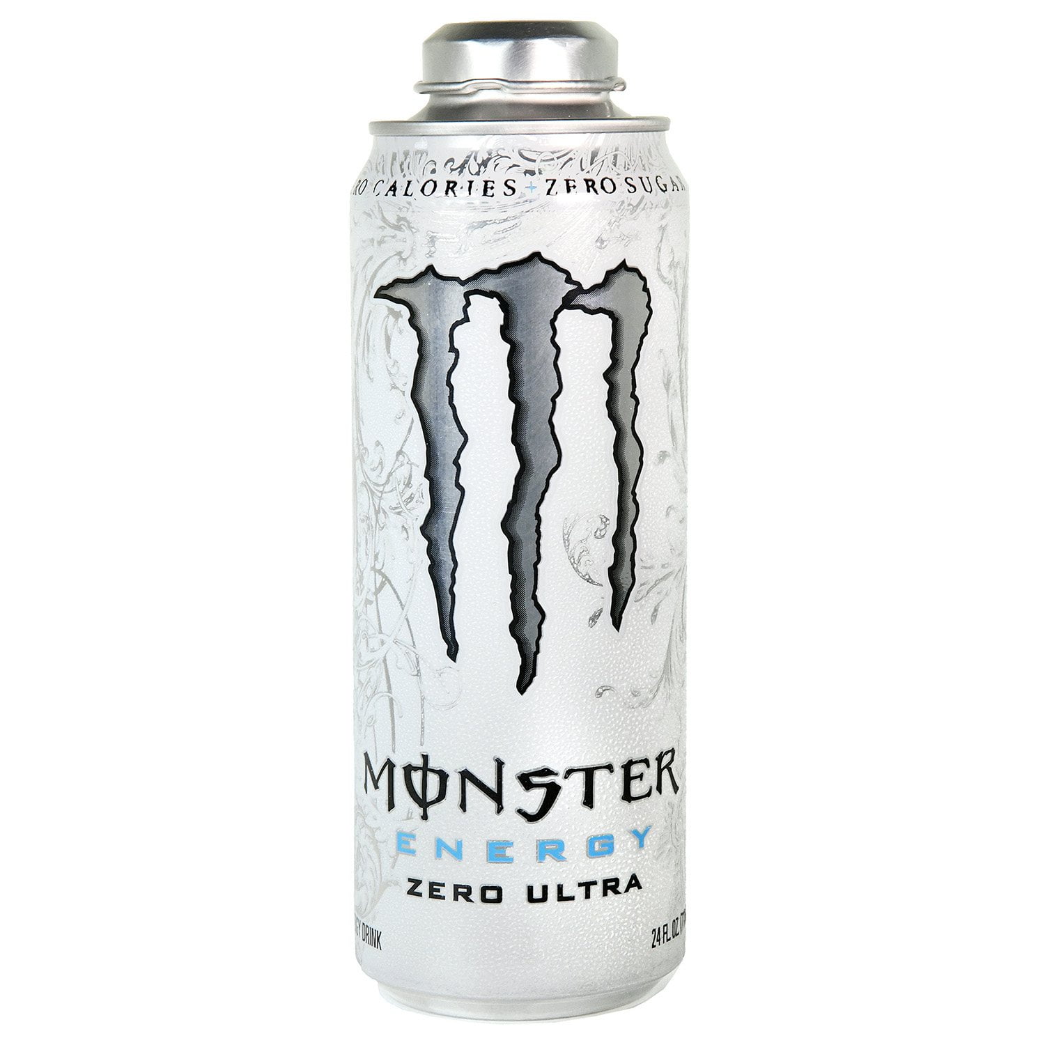 P. FSQ ‘White Monster’ Original. Monster Energy Mega Can Zero Ultra 24 fl. oz., 12 pk. - P. FSQ
