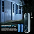 thumbnail image 6 of Night Owl 2K Battery Wi-Fi Smart Video Doorbell with Chime, 6 of 8
