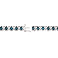 thumbnail image 3 of Pear Cut Gemstone Bracelet in Sterling Silver, 3 of 3