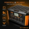 thumbnail image 7 of 2,000 Watt Wattbricks Energy Inc. MP2000 Portable Power Station Solar Generator, 7 of 7