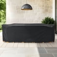thumbnail image 6 of Member's Mark Newport Teak Dining Set with Sunbrella Fabric, 9pc, 6 of 9