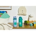 thumbnail image 2 of Ello Ellies 2-Pack 12oz Kids Stainless Steel Vacuum Insulated Water Bottle with Straw & Leak-Proof Lid, 2 of 6