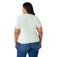 thumbnail image 6 of Edited by Hunter McGrady Women's Baby Tee, 6 of 9