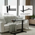 thumbnail image 2 of FlexiSpot Pivot T1 Compact Desk, Black, 2 of 9