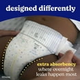 thumbnail image 4 of Huggies Overnites Nighttime Baby Diapers, Sizes 3-7, 4 of 14