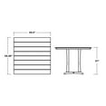 thumbnail image 9 of POLYWOOD Gulf Shores Farmhouse Trestle Counter Side Chair Set, 9pc, 9 of 9