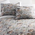 thumbnail image 2 of Member’s Mark 3-Piece Printed Cotton Comforter Set, Assorted Sizes, 2 of 7
