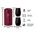 thumbnail image 3 of NCAA Stainless Steel Wine Chiller and Tumbler Set, 3 of 5