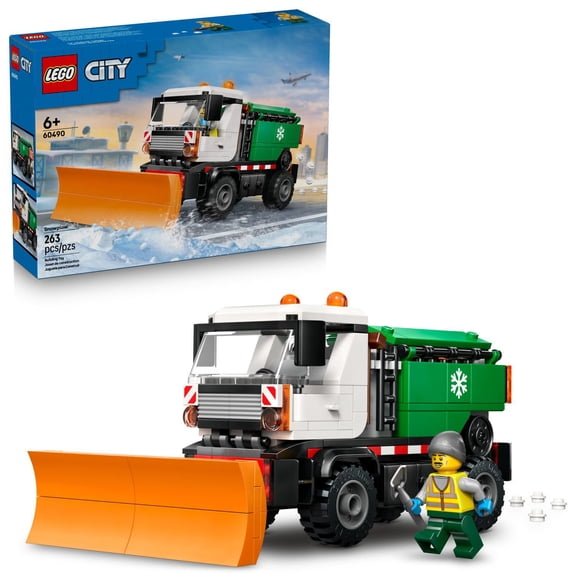 LEGO City Snowplow Truck Building Toy for Kids, 263 pc.