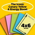thumbnail image 2 of Post-it Super Sticky Notes,  4" x 6", Assorted Colors, Lined, 8 Pack, 800 Total Sheets, 2 of 10