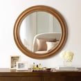 thumbnail image 1 of Member's Mark Round Honey Wood Mirror, 1 of 6