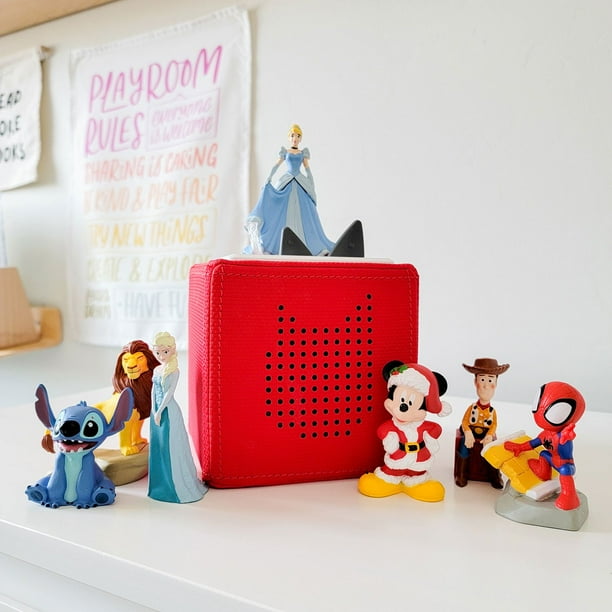 Tonies Disney Toniebox Bundle with 6 Audio Play Figurines