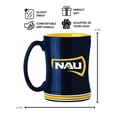 thumbnail image 3 of Logo Brands Northern Arizona Lumberjacks 14oz Relief Mug Set, 3 of 4