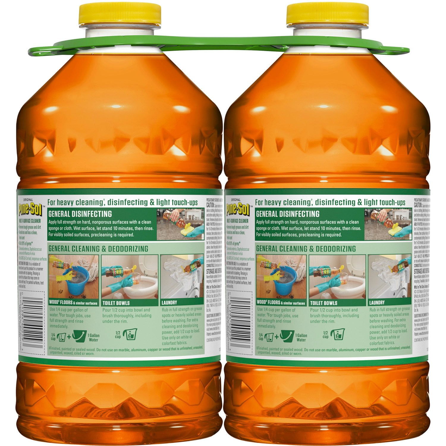 ミネラル5　pinoサマ Pine-Sol Multi-Surface Disinfectant, Pine Scent 100 oz., 2
