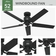 thumbnail image 3 of Hunter 52" Windbound Outdoor Ceiling Fan with Pull Chain, 3 of 12