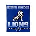 thumbnail image 1 of Logo Brands Woodbury High School 60"x70" Super Plush Blanket, 1 of 7
