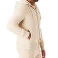 thumbnail image 3 of Member’s Mark Men's Sherpa Lined Full Zip Hoodie, 3 of 7