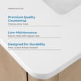 thumbnail image 2 of OVE Decors Solas Vanity with Engineered Marble Vanity Top and Rectangular Undermount Sink - Assorted Colours and Sizes Available, 2 of 11