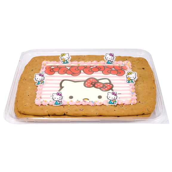 Hello Kitty Half Sheet Cookie Cake