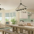 thumbnail image 4 of Hunter Devon Park with Clear Glass Chandelier Ceiling Light Fixture, 4 of 11