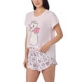 thumbnail image 6 of Character Ladies 2-Piece Short Pajama Set, 6 of 7