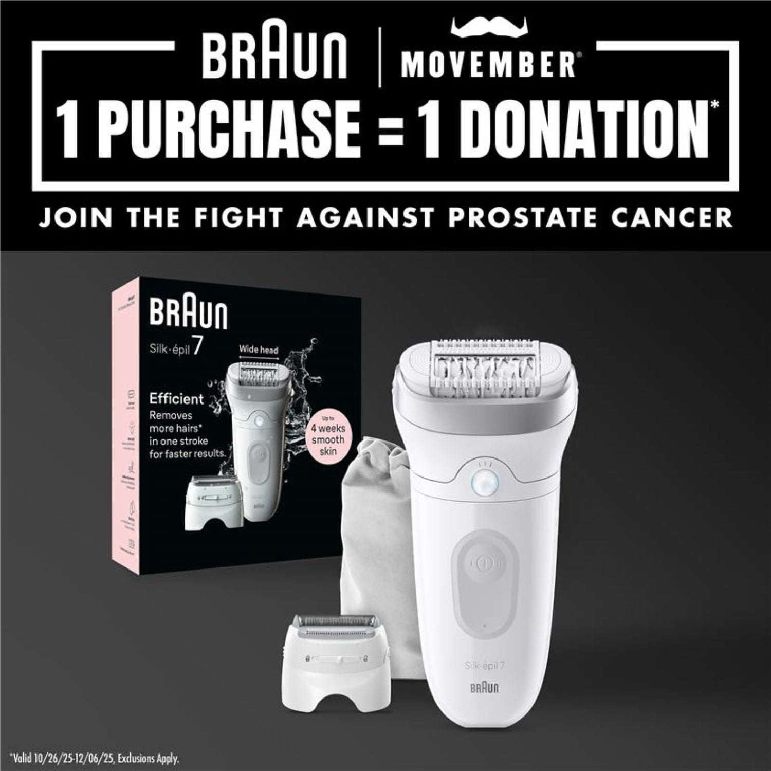 Braun Silk-épil Series 7 Epilator, Woman's Electric Razor Shaver