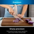 thumbnail image 3 of Ninja Foodi NeverDull Premium 12-Piece German Stainless Steel Knife System with Built-in Sharpener, Gray, 3 of 9