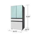 thumbnail image 4 of Samsung 23 cu. ft.  Bespoke 4-Door French-Door Refrigerator w/ Customizable Panel Colors, 4 of 9