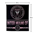 thumbnail image 7 of Logo Brands Inter Miami CF Herons 60"x70" Super Plush Blanket, 7 of 7