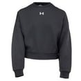 thumbnail image 1 of Under Armour Girls Rival Fleece Oversized Crewneck Sweatshirt, 1 of 5