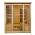 thumbnail image 5 of Hybrid Cedar Elite Premium 3-4 Person Sauna with 9 Carbon Heaters, 5 of 22