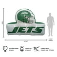 thumbnail image 4 of Logo Brands New York Jets Pre-Lit 7’x10’ Team Inflatable, 4 of 6