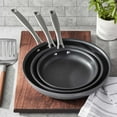 thumbnail image 3 of Member's Mark 3-Piece Hard Anodized Fry Pan Set, 3 of 4