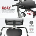thumbnail image 4 of Sunny Health & Fitness Elite Series Exercise Recumbent Bike, 4 of 6