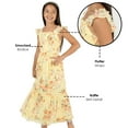 thumbnail image 4 of Rare Editions Girls Chiffon Maxi Dress, 4 of 8