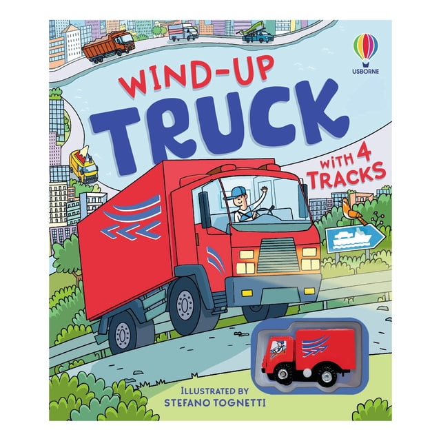 Wind-up Truck by Fiona Watt, Board Book