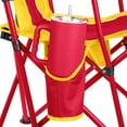 thumbnail image 4 of Logo Brands Kansas City Chiefs Hard Arm Chair, 4 of 6