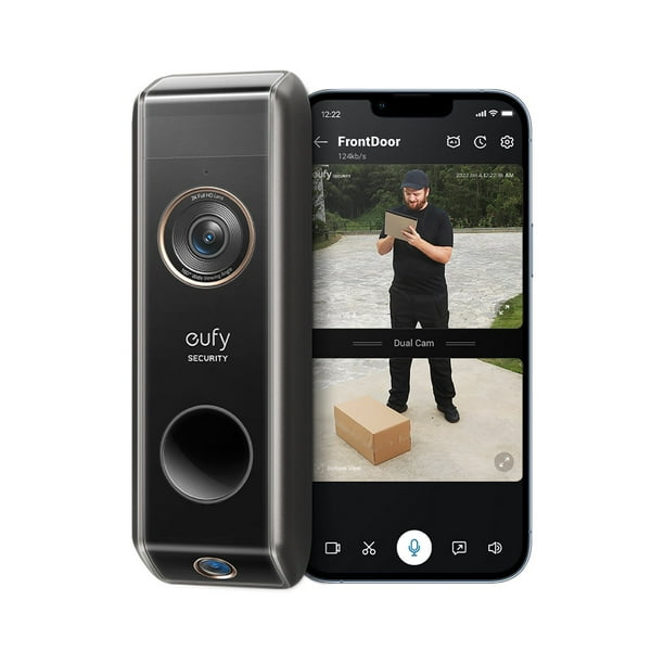 eufy Security by ANKER- DualCam 2K Video Wireless Doorbell, Dual