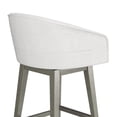 thumbnail image 19 of HH2 Home Upholstered Barrel Back Wood Adjustable Height Swivel Bar Stool, 19 of 19